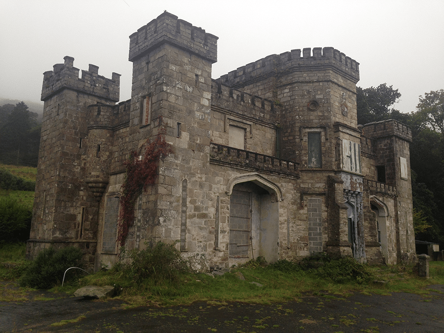 Killeavy Castle Estate before restoration.
